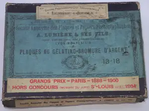 Plaque Etiquette bleue - format 13x18 cm