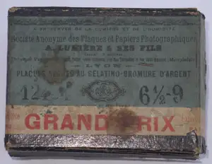 Plaque Etiquette bleue - format 6,5x9 cm