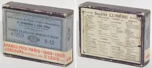 Plaque Etiquette bleue - format 9x12 cm