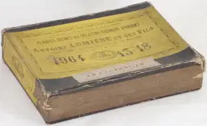 Plaque au Gélatino-Bromure d'Argent - format 13x18 cm