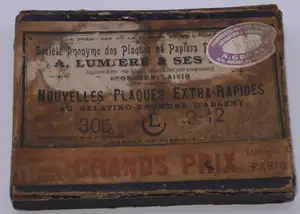 Nouvelles plaques au Gélatino-Bromure d'Argent - format 9x12 cm