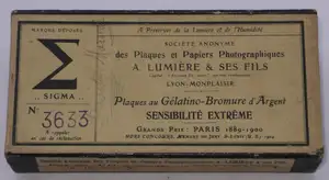 Plaque Sigma - format 6x13 cm