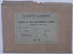 Plaque au Gélatino-Bromure d'Argent - format 13x18 cm