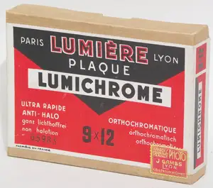 Plaque Lumichrome - format 9x12 cm