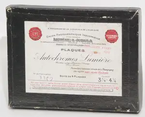 Plaque Autochrome - format 3,25x4,25 cm