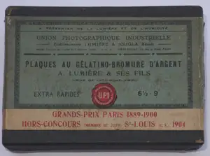 Plaque Etiquette bleue - format 6,5x9 cm