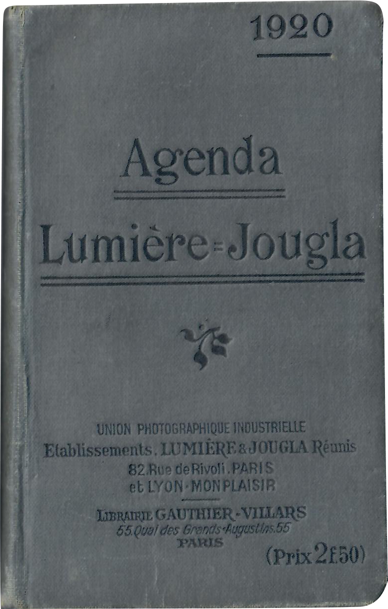 Agenda Lumière 1920