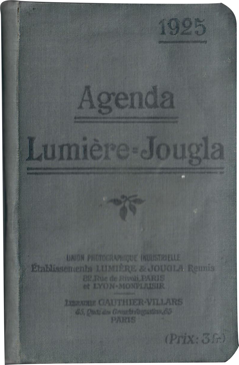 Agenda Lumière 1925