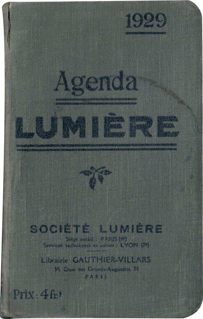 Agenda Lumière 1929