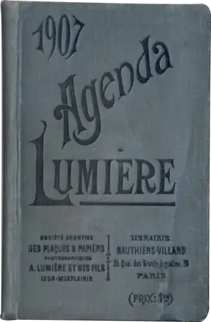 Agenda Lumière 1907