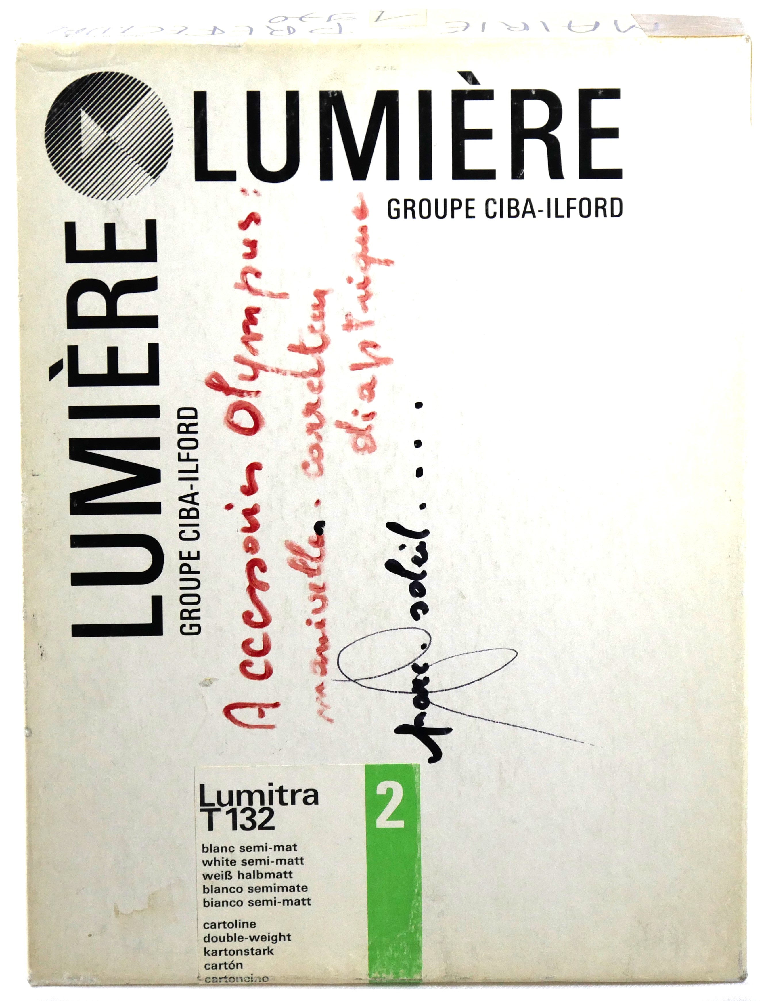 Lumitra T132 - Boîte 100 feuilles 18x24 cm