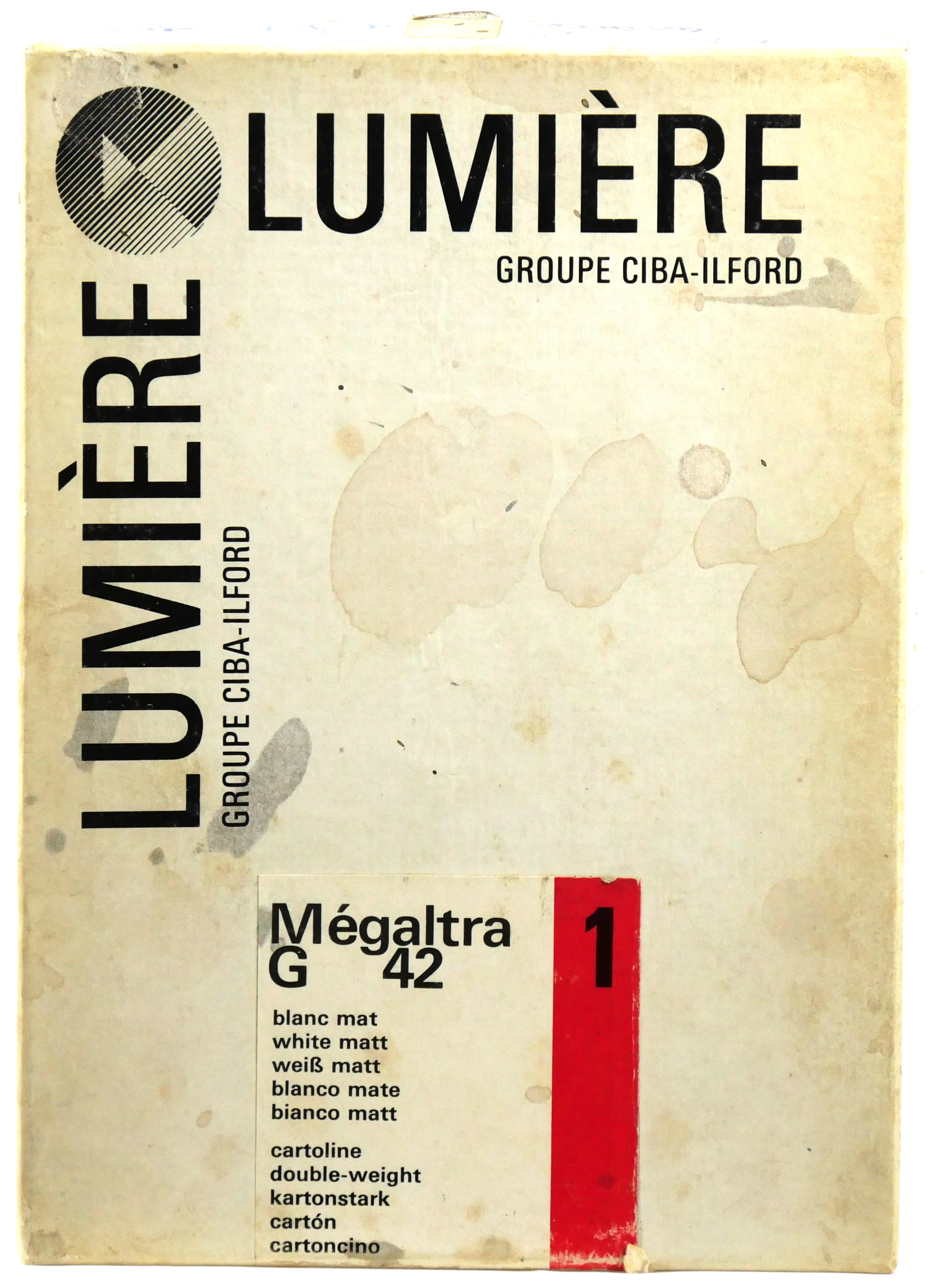 Megaltra G42 - Boîte 100 feuilles 12,7x17,8 cm