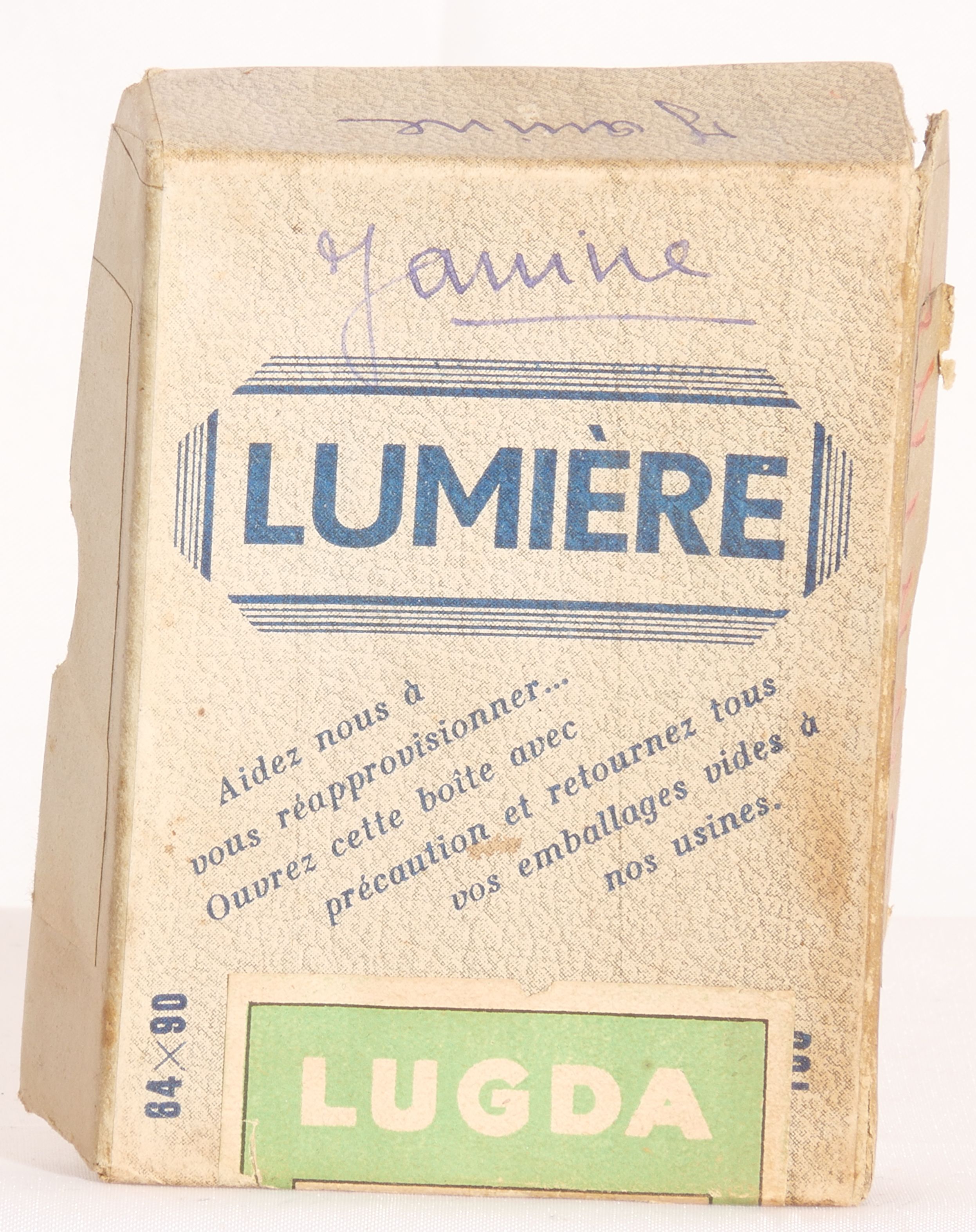 Papier Lugda - Boîte xx feuilles 6,4x9 cm
