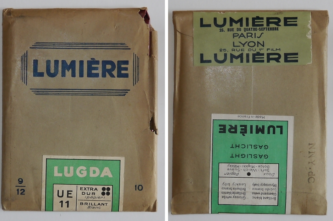 Papier Lugda UE11 Extra-Dur Brillant - Pochette de 10 feuilles format 9x12 cm