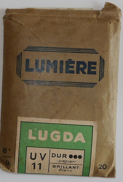 Papier Lugda UV11 Dur Brillant - Pochette de 20 feuilles format 6,4x9 cm