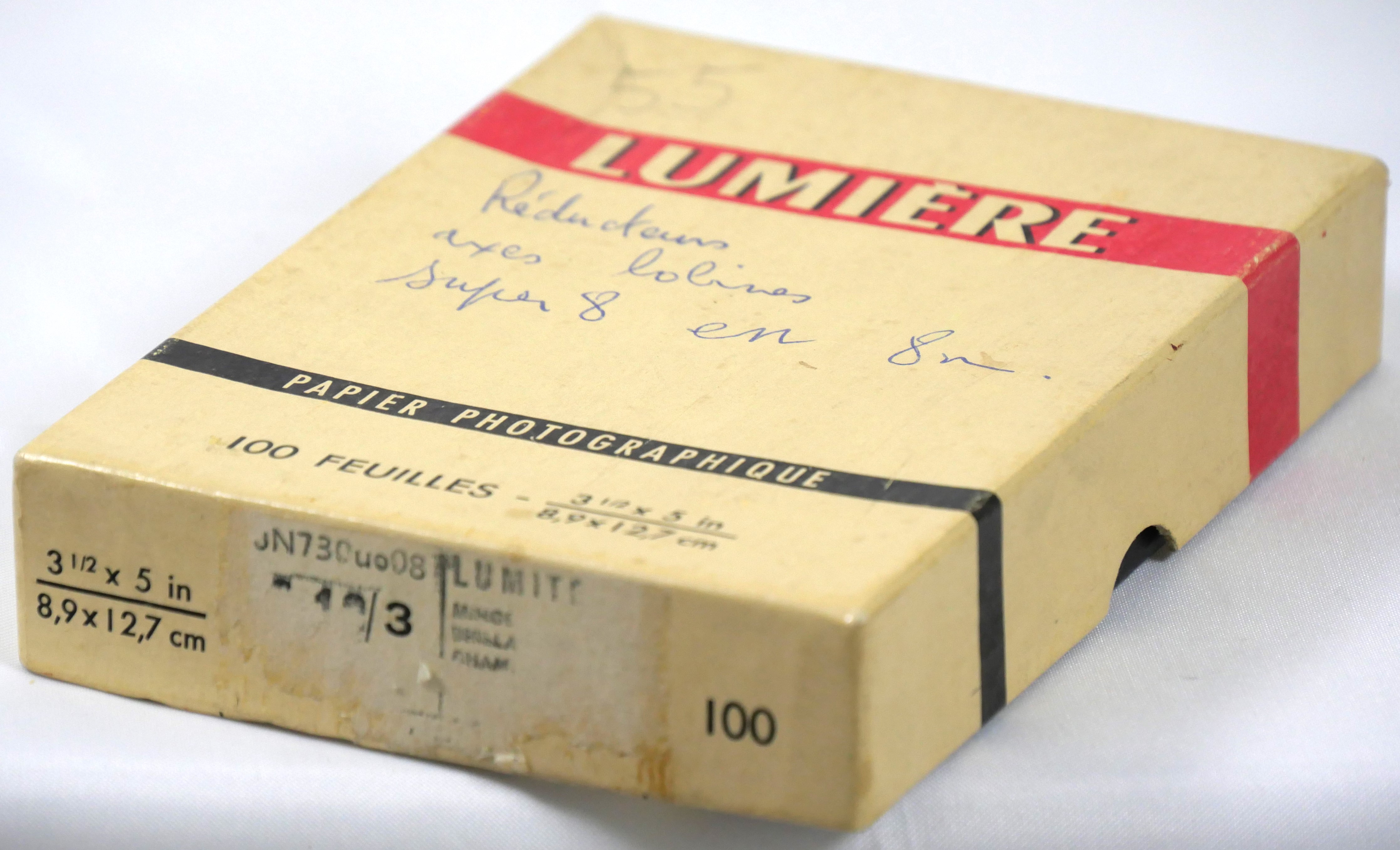 Sté Lumière - Lumitra T13-3 - Boîte 100 feuilles 8,9x12,7 cm