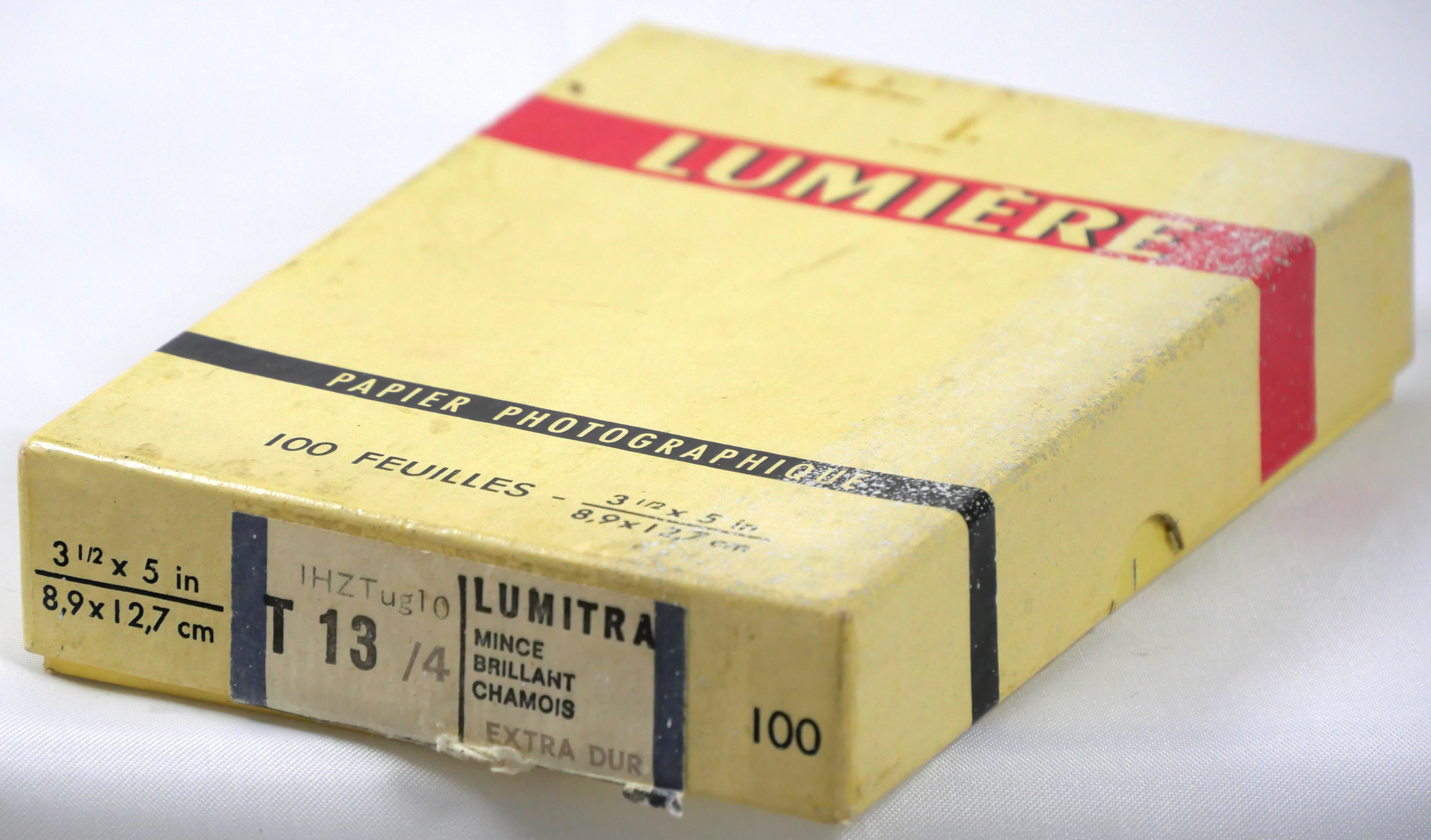 Sté Lumière - Lumitra T13-4 - Boîte 100 feuilles 8,9x12,7 cm