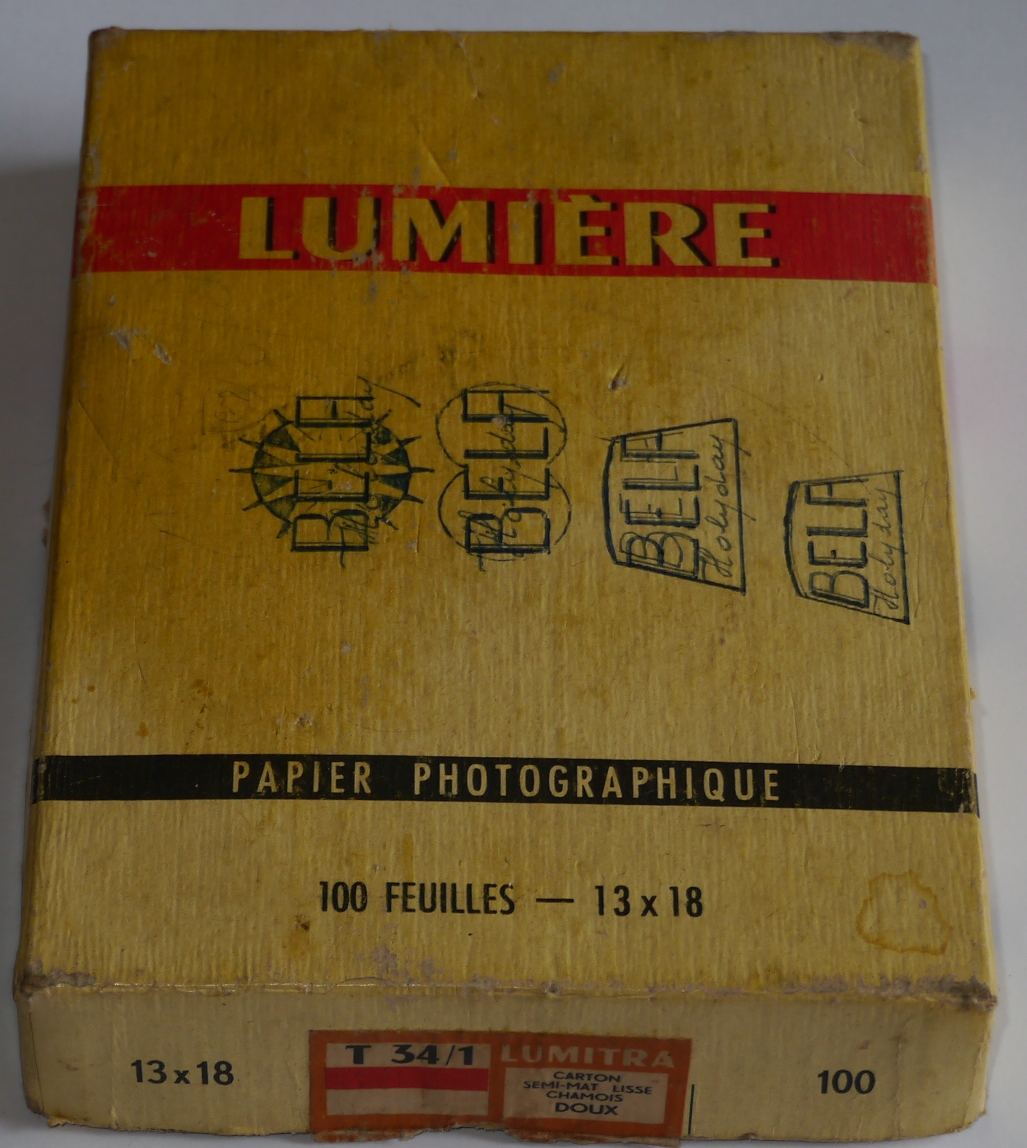 Papier Lumitra T34-1 - Boîte 100 feuilles fomat 13x18 cm