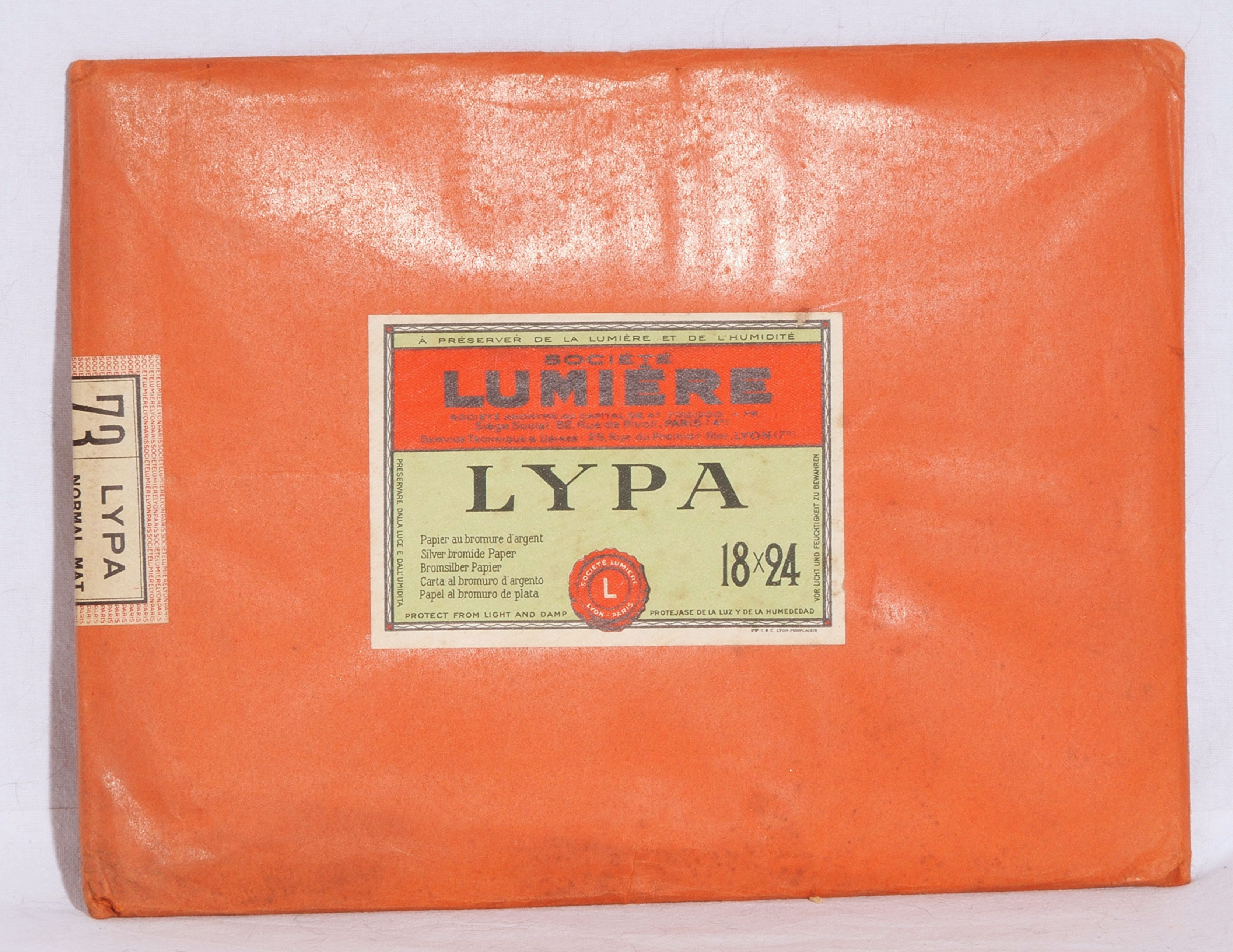 Sté Lumière - Lypa 73 Normal Mat - Pochette 20 feuilles 18x24 cm