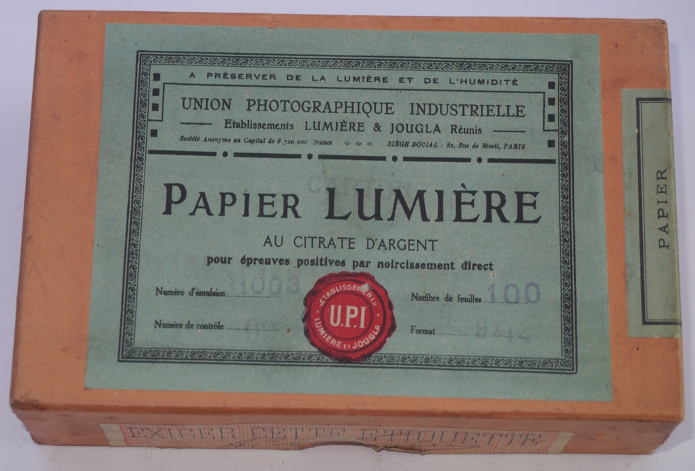 Papier Citrate d'Argent Blanc Brillant - Boîte de 100 feuilles format 9x14 cm
