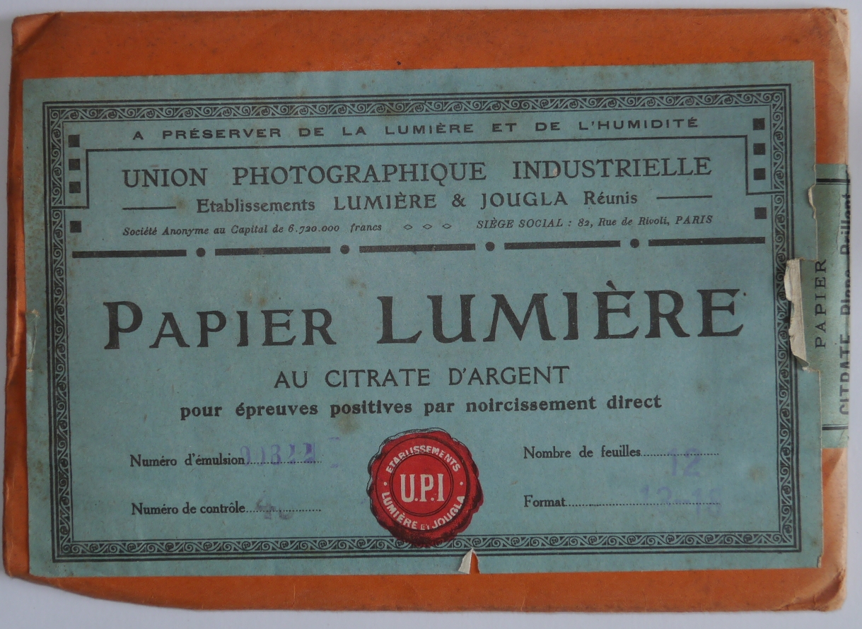 Papier Citrate d'Argent Blanc Brillant - Pochette de 12 feuilles format 13x18 cm