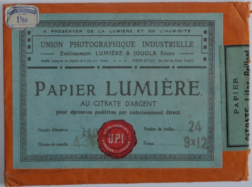 Papier Citrate d'Argent Lilas Brillant - Pochette de 24 feuilles format 9x12 cm