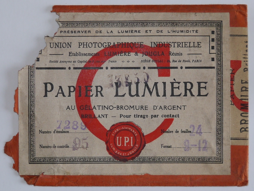 Papier au Gélatino-Bromure d'Argent type C Brillant - pochette de 24 feuilles format 9x12 cm