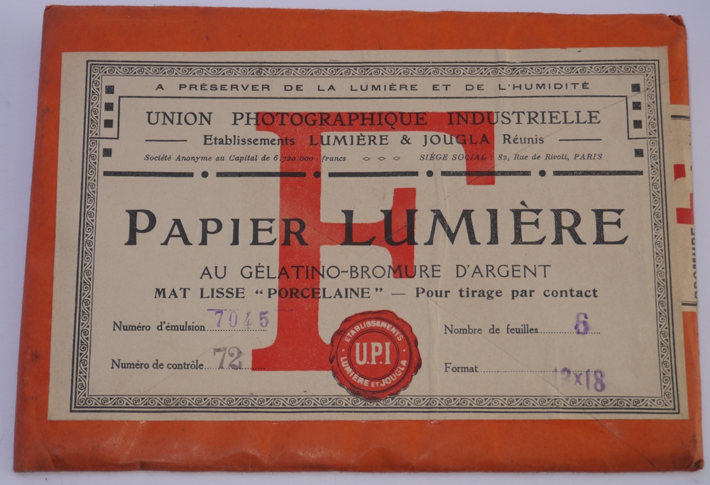 Papier au Gélatino-Bromure d'Argent type F Mat Lisse - Pochette de 6 feuilles format 13x18 cm