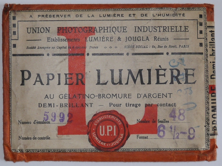 Papier au Gélatino-Bromure d'Argent type L Demi-Brillant - pochette de 48 feuilles format 6,5x9 cm