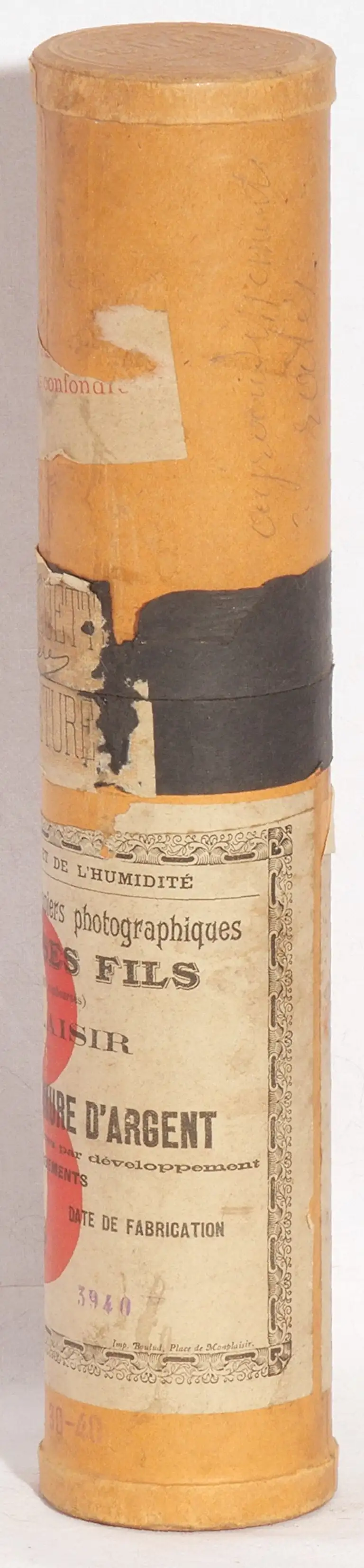 SA Plaques et Papiers Photo A Lumière et ses Fils - Gélatino-Bromure d'Argent B Tube