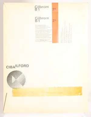 Papier Cilbrom B1 2N mince brillant blanc normal - Pochette 10 feuilles 18x24 cm Echantillon - verso