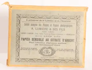 Papier sensible au Citrate d'Argent - Pochette 24 feuilles 9x12 cm
