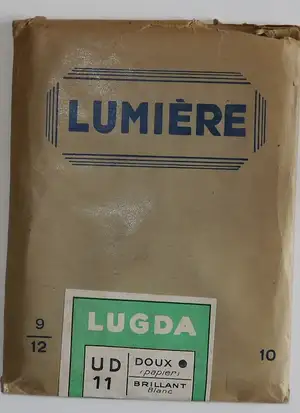 Papier Lugda UD11 Doux Brillant - Pochette de 10 feuilles format 9x12 cm