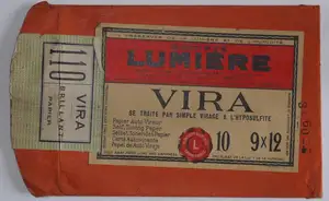 Papier Vira 110 Brillant - Pochette de 10 feuilles format 9x12 cm