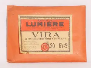 Sté Lumière - Papier Vira - Pochette 20 feuilles 6,5x9 cm
