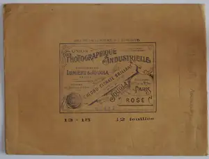 Papier Chloro-Citrate Rose - Pochette de 12 feuilles format 13x18 cm