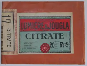 Papier Citrate d'Argent 17 Pensée Lilas Brillant - Pochette de 20 feuilles format 6,5x9 cm