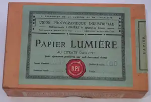 Papier Citrate d'Argent Blanc Brillant - Boîte de 100 feuilles format 9x14 cm