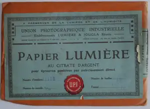 Papier Citrate d'Argent Blanc Brillant - Pochette de 12 feuilles format 13x18 cm