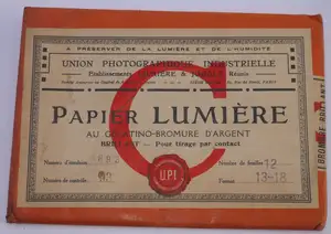 Papier au Gélatino-Bromure d'Argent type C Brillant - pochette de 24 feuilles format 13x18 cm