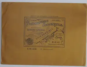 Soie Sensible Bleue - Pochette de 6 feuilles format 13x18 cm