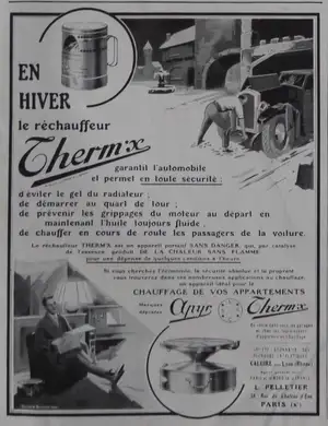 Réchauffeur catalytique Therm'x dans L'Iilustration du 27 janvier 1928