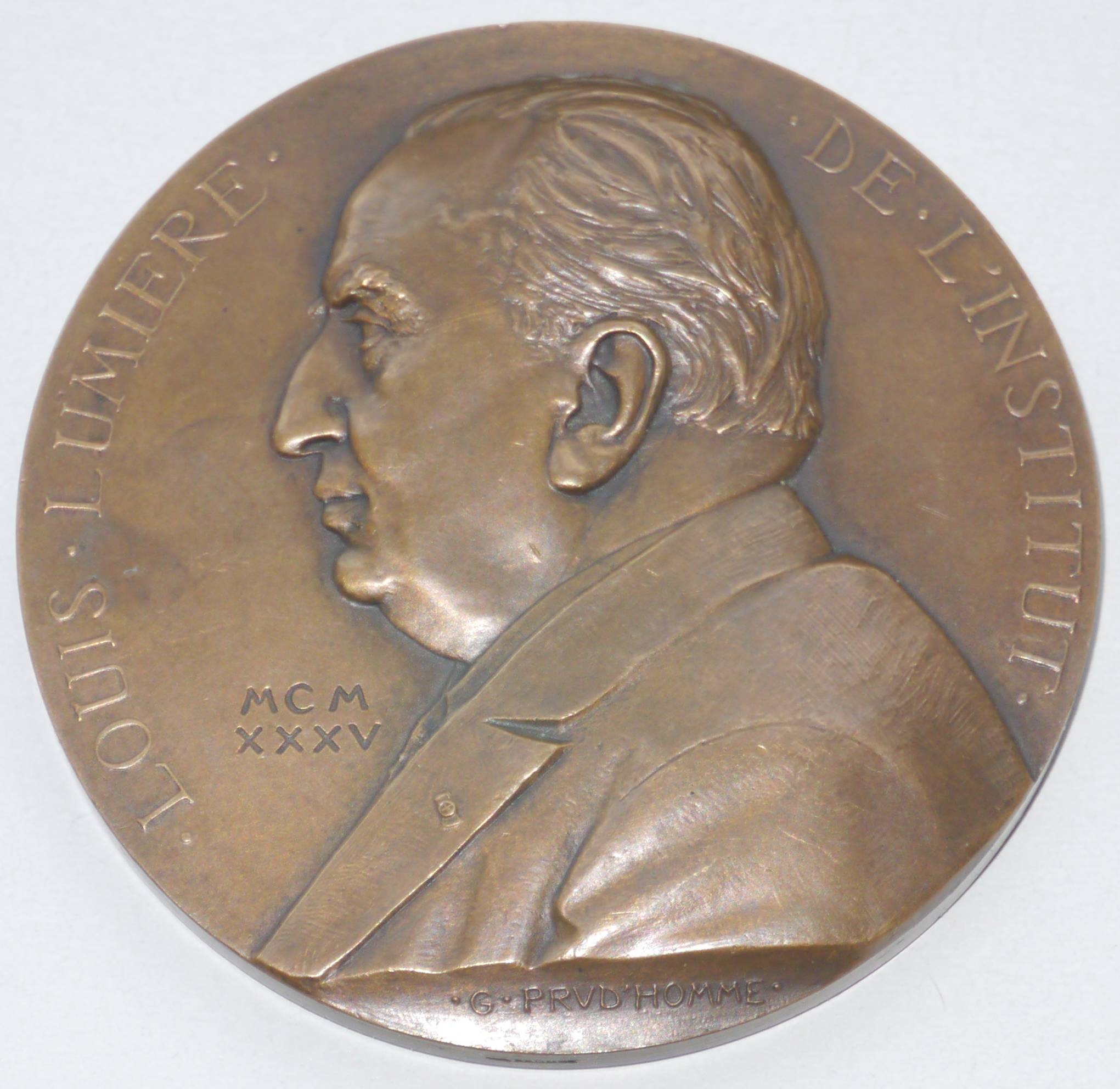 Médaille Jubilée Louis Lumière