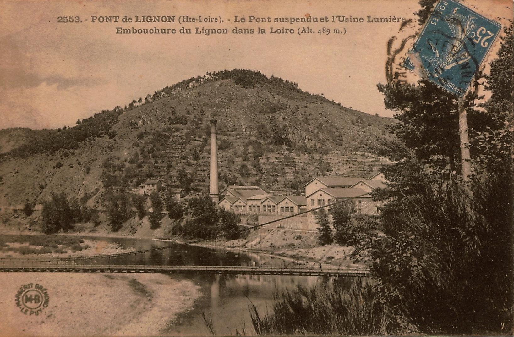 Pont de Lignon, l'usine de papier