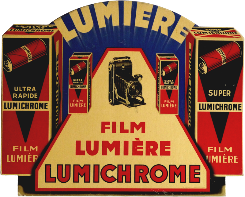 Publicité pour les films Film Lumière, Lumichrome et Super-Lumichrome - 1933