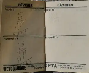 Petit Agenda Lumière 1930