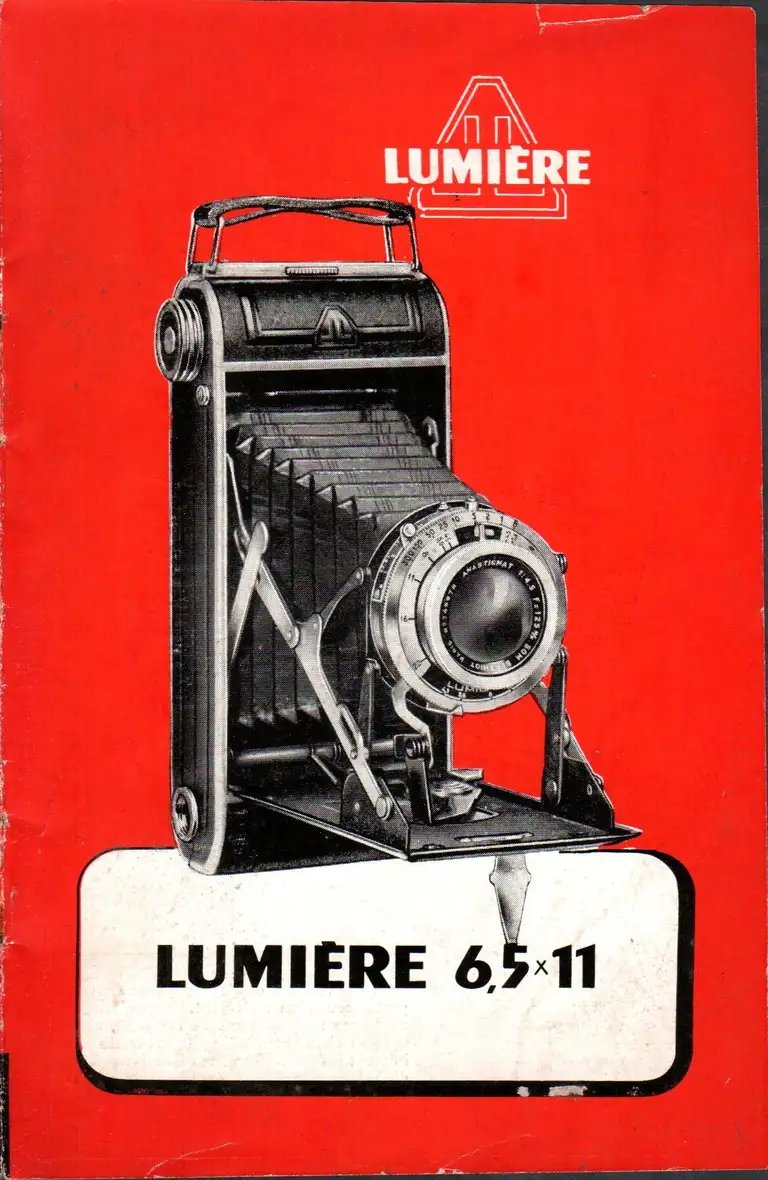 1952 - Notice Lumière 6,5x11 - page 1