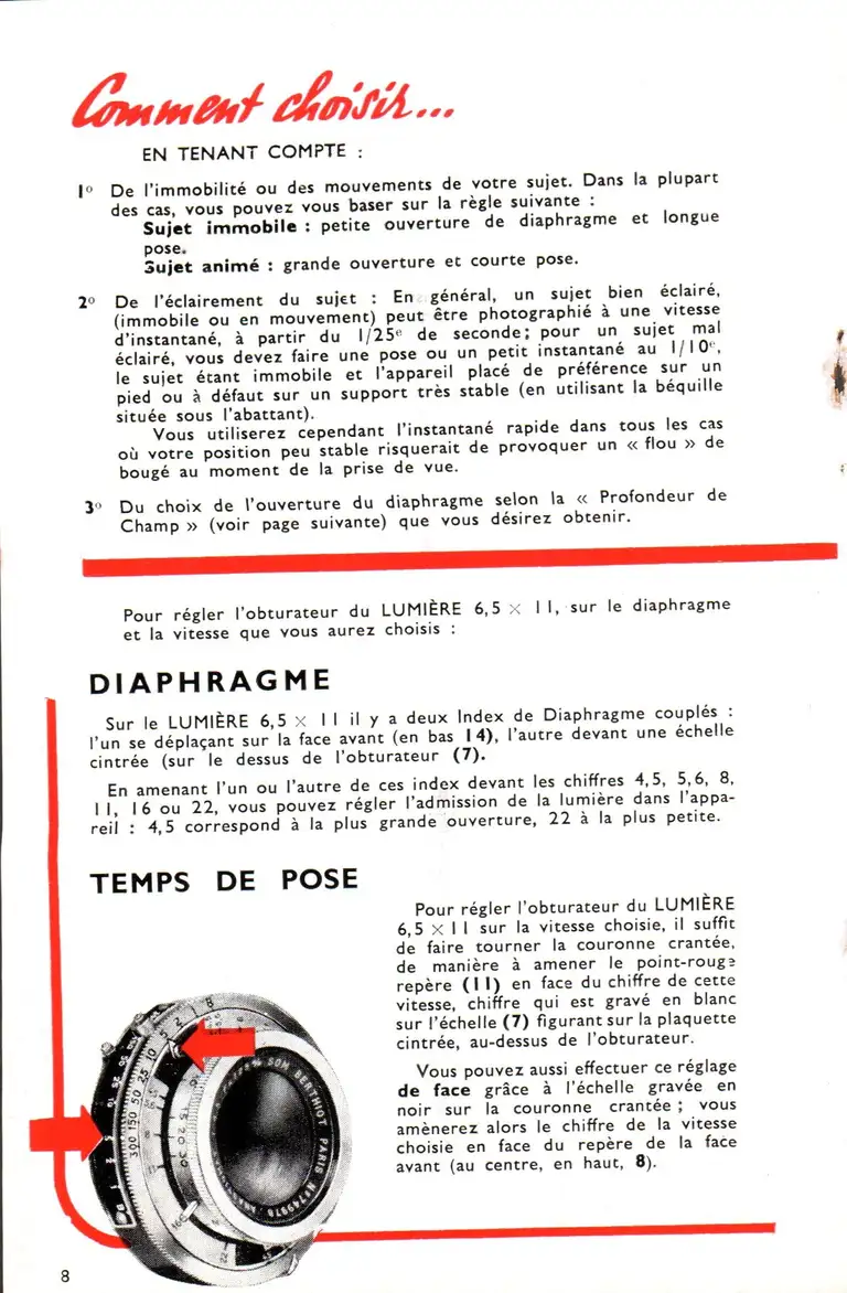 1952 - Notice Lumière 6,5x11 - page 7
