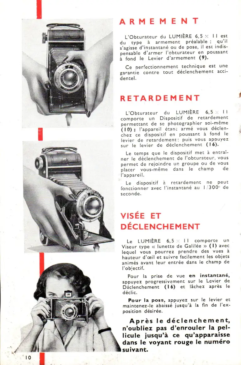 1952 - Notice Lumière 6,5x11 - page 9