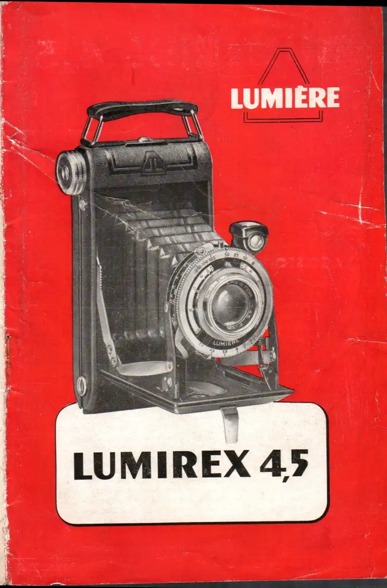 1954 - Notice Lumirex 4,5 - page 1